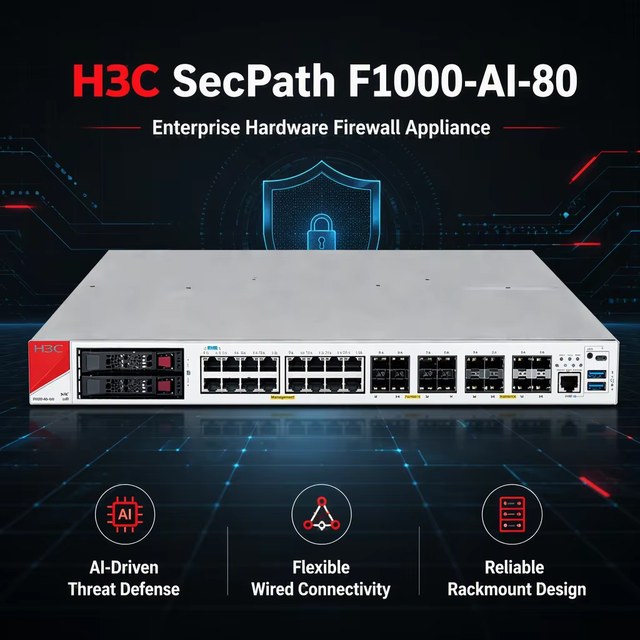 High Quality Brand New Original and Genuine Enterprise Firewall F1000-AI-80 Hardware Firewall