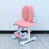 Ensemble bureau et chaise réglables pour enfants, bureau scolaire avec plateau inclinable, tiroir, étagère