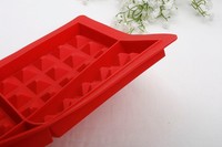 Moules de cuisson en silicone à 4 cavités sans BPA personnalisés Moule à gâteau en silicone en forme de gaufre pour plateau à crêpes au chocolat Biscuit