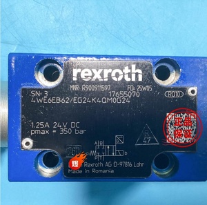 วาล์วโซลินอยด์แบบกำหนดทิศทางรุ่นดั้งเดิม R900911597 4WE6EB6X/EG24KQM0G24 ขนาด 6, 24V มีสินค้าในสต็อก - Product Image 1