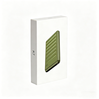 Boîte à base de papier kraft recyclé écologique avec couvercle et fermeture magnétique, portable, personnalisable, emballage cadeau minimaliste pour papeterie
