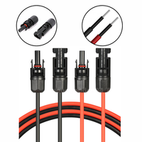 Solarpanel-Verlängerung kabel 4mm 6 mm2 10 mm2 Verlängerung zinn kupferdraht mit PV MC-Solara schluss für Solar panel
