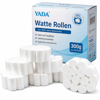 Rouleaux de coton dentaire jetables 100 % pur de qualité médicale, absorbants, avec logo personnalisé, 3/4 po (18 mm), pour cliniques dentaires - Vente en gros