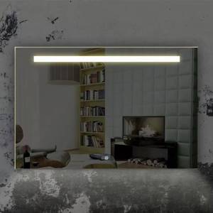 Espejo de Baño Rectangular Moderno de Tendencia 2025 con LED Antivaho, Altavoz Bluetooth, Función de Atenuación, Artículo Decorativo Elegante - Product Image 5