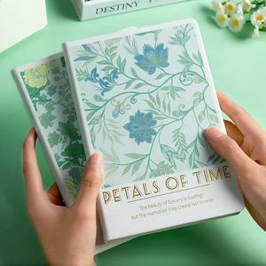 Cuaderno Kettlebrldge Flower Mini A5 de 100 Hojas, Estilo Retro Literario INS, Tapa Dura de Alta Calidad con Color y Logotipo Personalizados - Product Image 3