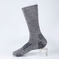 Mérinos épais randonnée personnalisé hommes Ski hiver thermique Marino sport Tube femmes équipage pour hommes travail laine chaussettes