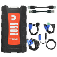 Adaptador de Enlace de Datos Cummins INLINE 7, Herramienta de Diagnóstico de Fallas para Motores Diésel de Camiones de Servicio Pesado