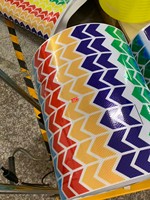 Autocollant réfléchissant en PVC imprimable à l'encre éco-solvant, motif flèche et chevron, 5 cm x 90 cm, auto-adhésif, pour véhicules lourds, vente en gros Afrique