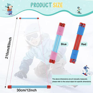 Corde de <span class=keywords><strong>ski</strong></span> pour enfants facile : apprenez le <span class=keywords><strong>ski</strong></span> en descente en toute sécurité avec une posture correcte - Amusant pour les parents et les enfants - Product Image 5