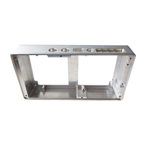 Aluminum Alloy Precision Machined Frame Square Shape 500mm Max Size For Mechanical <b>Hardware</b> Parts - Product Image 1