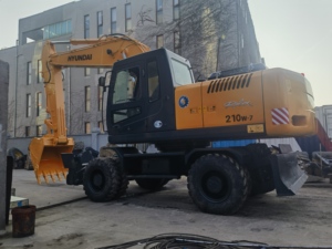 Excavadora Hyundai 210W-7 de Segunda Mano, Procedente de Corea, 21 Toneladas, Alto Rendimiento, 210W-7 en Venta - Product Image 6