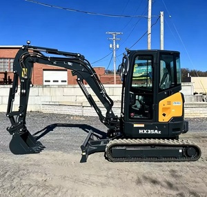 Excavatrice hydraulique compacte sur chenilles HX35AZ pour travaux agricoles et municipaux - Product Image 6