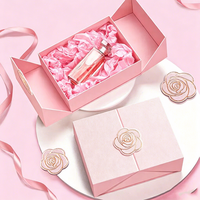 Boîte cadeau personnalisée, prix de gros abordable, emballage en papier haut de gamme, boîtes en papier à double porte avec ruban pour cadeaux d'anniversaire et de mariage
