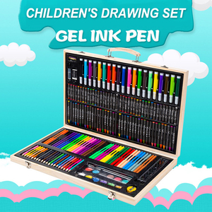 Kit de <span class=keywords><strong>dessin</strong></span> <span class=keywords><strong>pour</strong></span> enfants, stylo de couleur à l'eau, outil de peinture Pastel à l'huile, fournitures de papeterie artistique, haut de gamme, - Product Image 4