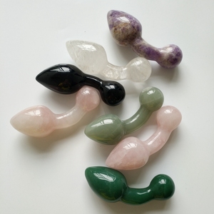 DIY Phallus en cristal de guérison, <span class=keywords><strong>pierre</strong></span> semi-précieuse, quartz rose - Product Image 1