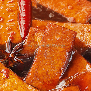 Vente <span class=keywords><strong>en</strong></span> <span class=keywords><strong>gros</strong></span> d'étiquettes privées personnalisées, collation de tofu séchée, collations traditionnelles chinoises, <span class=keywords><strong>viande</strong></span> végétalienne de tofu séchée épicée - Product Image 6