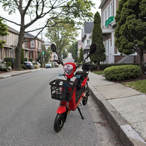 Venta Directa de Fábrica, Bicicleta Eléctrica Económica de 350W 48V con Motor Trasero Digital de Plomo-Ácido, Bicicleta Urbana de Dos Ruedas en Oferta - Product Image 4