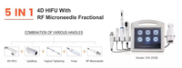 Equipo de Belleza Avanzado 6 en 1 No Invasivo - Máquina Antienvejecimiento para Lifting Facial y Reafirmación de la Piel de Grado Profesional para Uso Doméstico