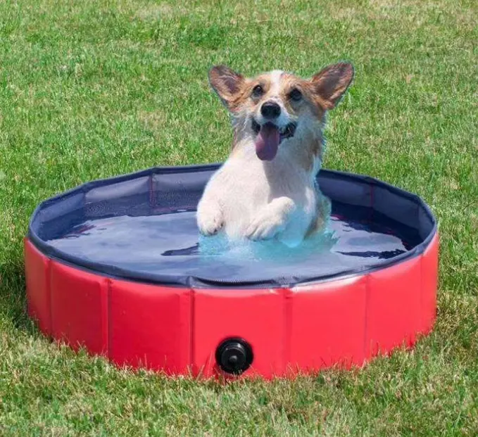 summer cat good sell Foldable Dog swimming pool Pet Bath Pool pet bed For Dogs And Cats