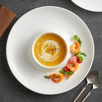 Service de table de luxe en porcelaine style nordique 2026 – Assiettes en céramique blanches