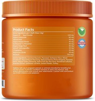 WANZIBEI Friandises calmantes Aide au stress et à la détente pour chiens Suppléments et vitamines pour animaux de compagnie Friandises à mâcher Snack avec emballage OEM