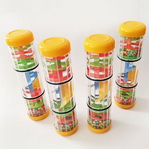 Instrumentos Orff al por Mayor, Tubo de Sonido de Lluvia Giratorio, Tubos de Sonido de Lluvia en Espiral Arcoíris, Material Didáctico para Educación Temprana en Jardín de Niños - Product Image 2