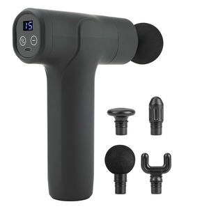 Pistola de masaje muscular <span class=keywords><strong>Digital</strong></span> sin núcleo, terapia quiropráctica en la espalda y los hombros, pistola fascial corporal de mano con piezas de repuesto gratuitas - Product Image 5