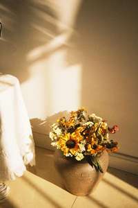 Magnifiques fleurs séchées en gros, tournesol préservé, personnalisation sur mesure de haute qualité pour l'Aïd, Diwali, la Saint-Valentin, la décoration de la maison et des événements - Product Image 4