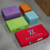 Boîtes rigides en carton pour lunettes de soleil de marque de luxe, matériaux recyclés, revêtement UV, gaufrage, emballage personnalisé avec logo pour cadres photo