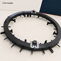 FYID-Feiyide Machine de découpe et de chanfreinage de tuyaux à cadre divisé YPD-89 3 pouces électrique pour la réparation d'urgence sur site des pipelines