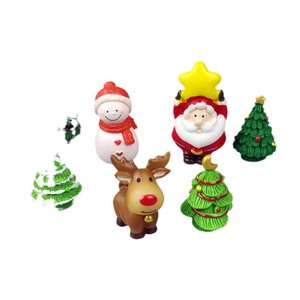 Adornos Navideños de Resina para Micro Paisajes, Santa Claus, Muñeco de Nieve, Alce, Árbol de Pino, Decoraciones para Acuarios - Product Image 5