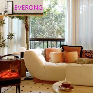 Sofá <span class=keywords><strong>de</strong></span> <span class=keywords><strong>Madera</strong></span> <span class=keywords><strong>de</strong></span> Diseño Creativo <span class=keywords><strong>de</strong></span> <span class=keywords><strong>Segunda</strong></span> <span class=keywords><strong>Mano</strong></span>, Estilo Mangostán Crema, Sofá Francés Moderno y Sencillo en Color Marfil - Product Image 6