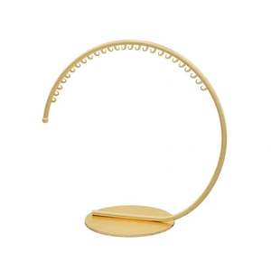 K Metal Garment Display Rack Arc Clothes <b>Hanger</b> <b>Stand</b> Double Tier Storage Organizer for Bathroom Balcony Retail Showroom - Product Image 4