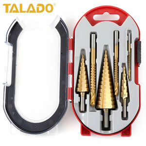 Broca escalonada de titanio recubierta anticorrosión con dientes de sierra para reparación automotriz, procesamiento mecánico y chapa metálica - Product Image 3