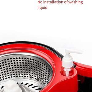 Hot Selling Adjustable Telescopic <b>Mop</b>, Reusable Washable <b>Mop</b> Head with <b>Bucket</b> Set for Hard Floor Cleaning - Product Image 2