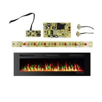 Placa de Control PCBA para Chimenea Eléctrica RGB Multicolor con Iluminación Ambiental