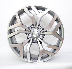 Jantes en alliage 5x108 ET43 21 22 pouces <span class=keywords><strong>5</strong></span> branches Sport Luxe, roues de remplacement pour Land Rover Vogue Sport Discovery Velar (lot) - Product Image 2