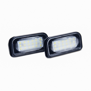 Lampes de plaque d'immatriculation sans erreur Canbus, éclairage LED de plaque d'immatriculation pour W203 4D C230 C240 2001-2007 - Product Image 5