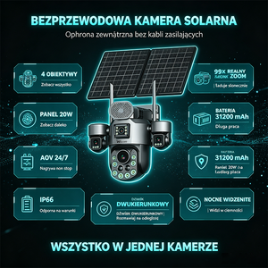 Cámara Solar Wistino 4G con Zoom 99X, Cámara <span class=keywords><strong>IP</strong></span> para Hoteles y Resorts, Seguridad para Huéspedes, Visión Nocturna, Seguimiento de Movimiento, Cámara CCTV para Exteriores - Product Image 2