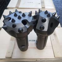 Forets de forage DTH haute pression 4 pouces 100 mm à boutons pour l'exploitation minière et la pierrierie