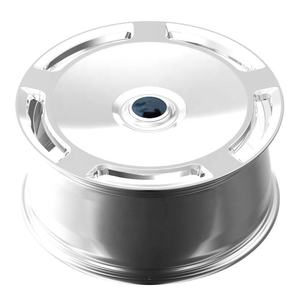 Rimpower 2025 Nuevas Llantas Forjadas de una Pieza con Tapas Flotantes Cromadas 22x9 22x10 5x112 para Benz S550 - Product Image 3