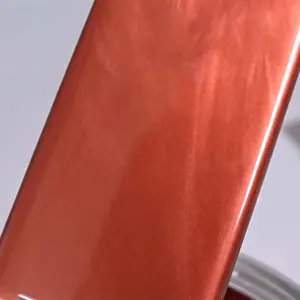 China Original Bossbon 1K Auto Karosserie Reparatur Farbe feines rotes Perlen-Urethan-Mischformel Autobodenbeschichtung Spray