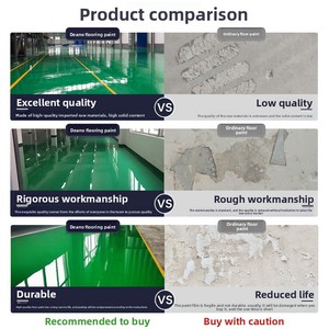 Peinture liquide pour sols en résine époxy aqueuse, imperméable et résistante à l'usure, pour ateliers industriels, avec sable coloré et ciment - Product Image 4
