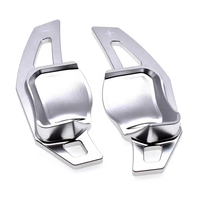 SYPES Aluminium-Schaltwippen für VW Golf 5 6 MK6 MK5 B6 B7 CC Polo Sharan Seat Leon Lenkrad-Schalthebel Verlängert