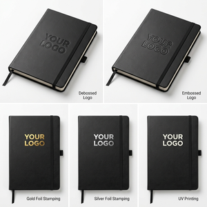 Wholesale <strong>Customizable</strong> Promotional Buisiness Gift Items <strong>Diary</strong> A4 A6 PU Leather A5 Hardcover Custom Journal Notebooks with logo - Product Image 4