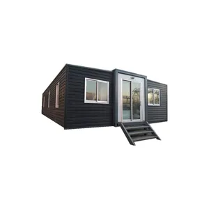 20 ft prefabrik konteyner genişletilebilir ev özelleştirmek yatak odası banyo mutfak 40ft genişletilebilir konteyner ev
