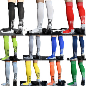 Calcetines Deportivos Profesionales para Jóvenes y Adultos, Largos, para Fútbol y Baloncesto, con Diseño de Puntos, Puño Personalizado, Antideslizantes, de Secado Rápido, para Invierno - Product Image 4