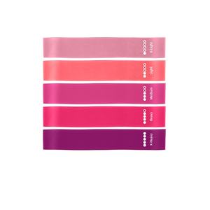 Alta calidad Gym Fitness logotipo impreso personalizado 5 uds bandas de ejercicio de bucle de resistencia al por mayor conjunto de bandas de resistencia - Product Image 2