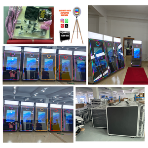 빠른 배달 휴대용 맞춤형 공기 사진 부스 인클로저 풍선 큐브 배경 텐트 파티 웨딩 이벤트 장식 - Product Image 6