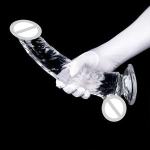 Vibratore in Cristallo Naturale di Alta Qualità, Grande, in Silicone Morbido, Dildo in Cristallo Artificiale per <span class=keywords><strong>Donne</strong></span> <span class=keywords><strong>e</strong></span> Uomini - Product Image 2